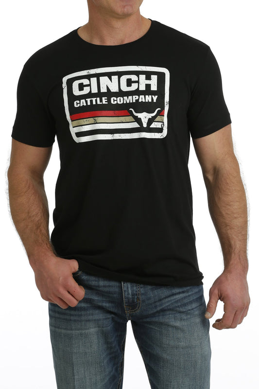 Cinch Men's Cattle Company Black T-Shirt