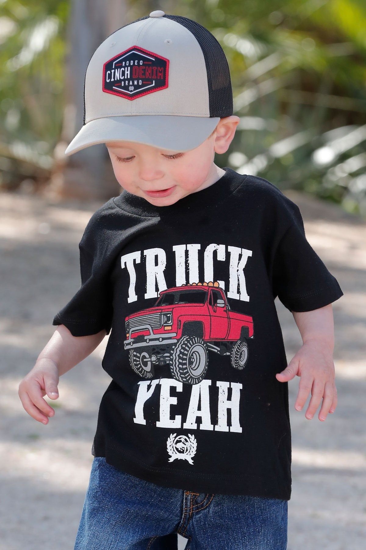 Cinch Toddler Boy's Truck Yeah Black T-Shirt