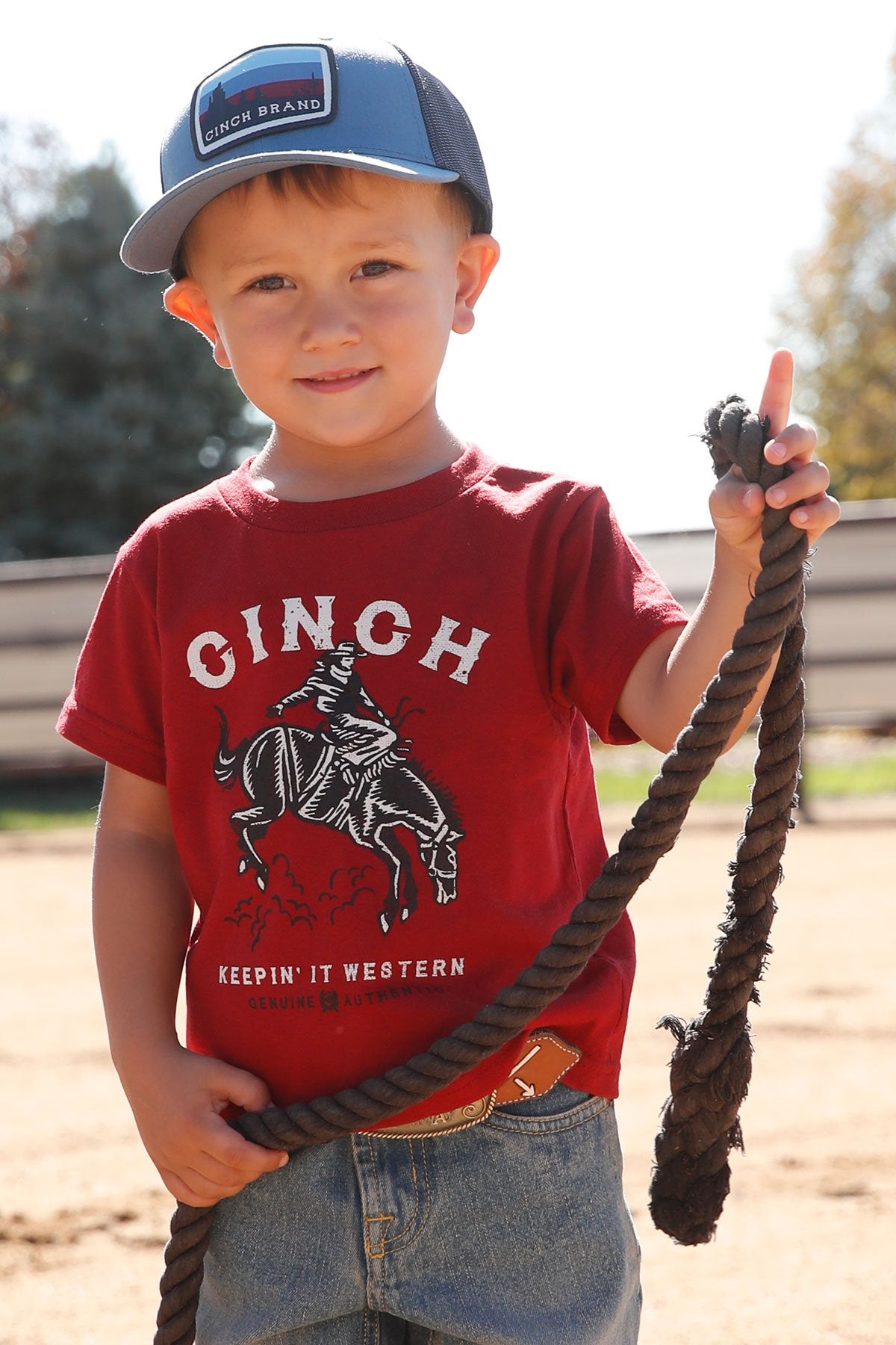 Cinch Infant/Toddler Keepin' It Western Red T-Shirt