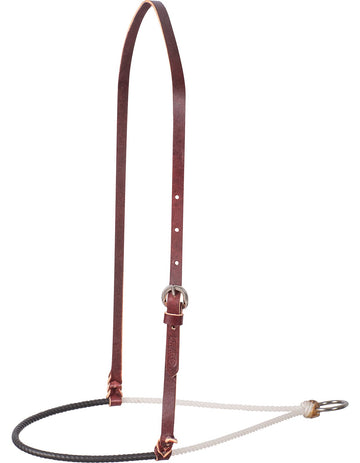 Martin Saddlery Single Rope Noseband, 3/16-inch Rope with Shrink Wrap Cover