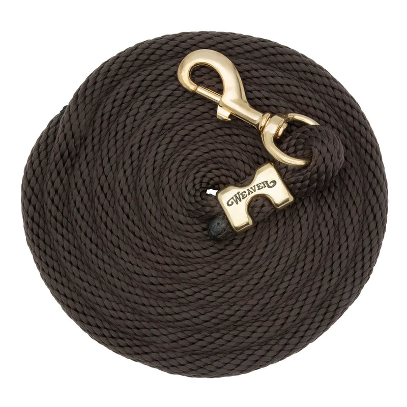 Weaver Poly Lead Rope w/Solid Brass 225 Snap