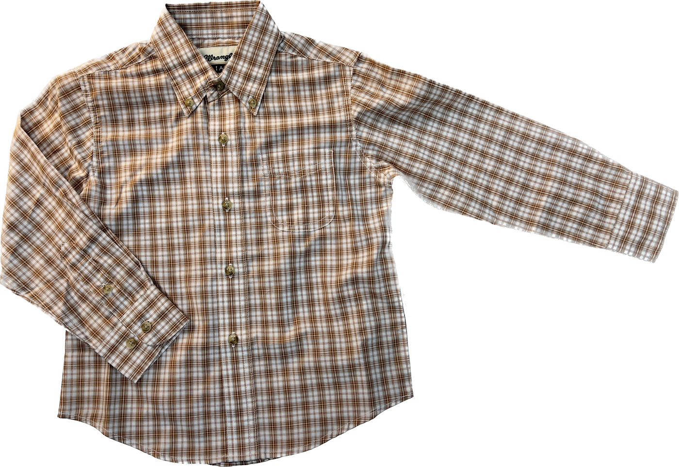 Wrangler Boy's Riata Plaid Shirt