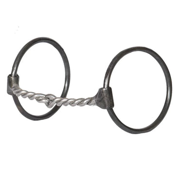 Dutton Twisted Wire O-Ring Snaffle Bit