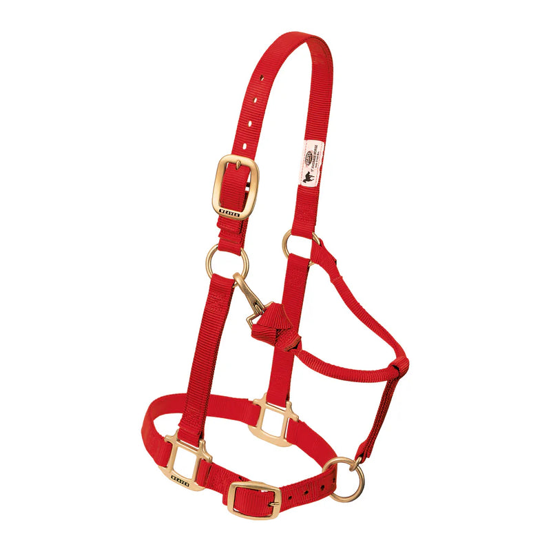 Weaver Original Adjustable Chin and Throat Snap Halter, 3/4" Arabian/Cob