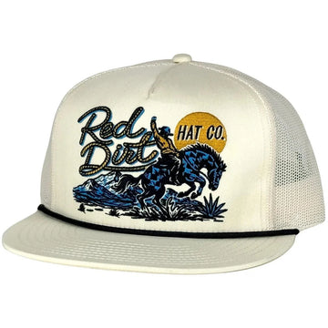 Red Dirt Hat Co. Blue Stallion Ball Cap