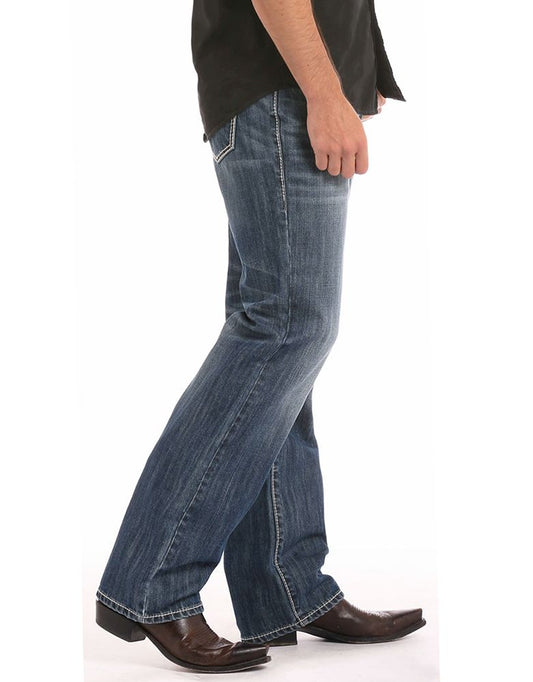 Rock & Roll Demin Men's Double Barrel Straight Jeans