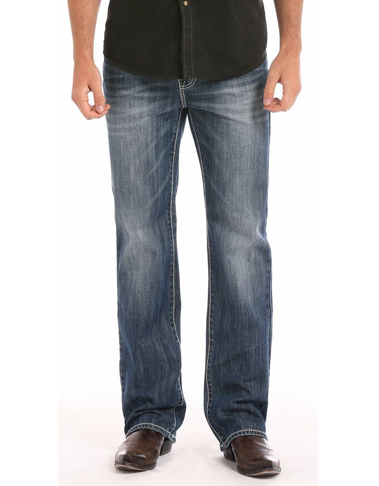 Rock & Roll Demin Men's Double Barrel Straight Jeans