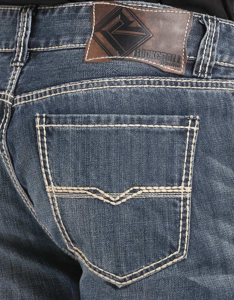 Rock & Roll Demin Men's Double Barrel Straight Jeans