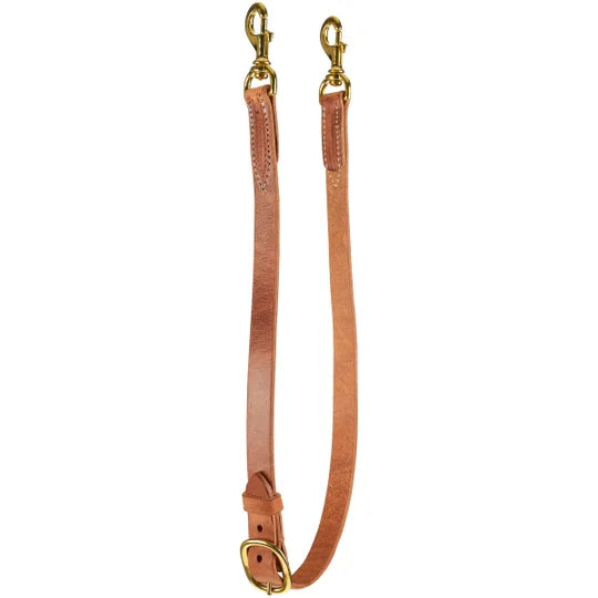 Berlin Custom Leather Tie Down  w/Snaps on Both Ends-1"x40"