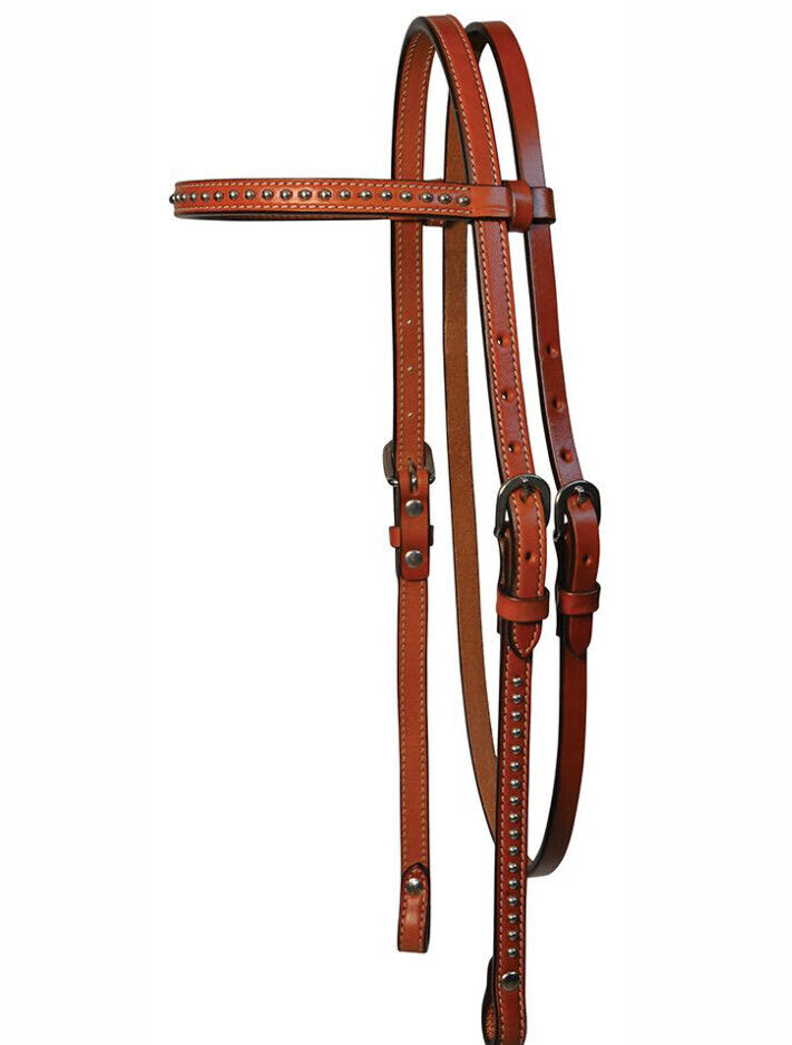 Circle Y 5/8" Spot Accents Browband Headstall