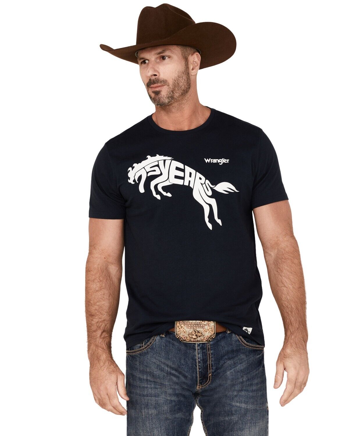 Wrangler Men's 75 Years Horse T-Shirt