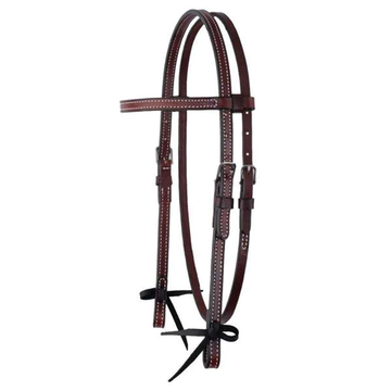 Circle Y Classic Stitched Browband Headstall