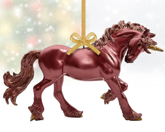 Breyer Scarlet Unicorn Ornament