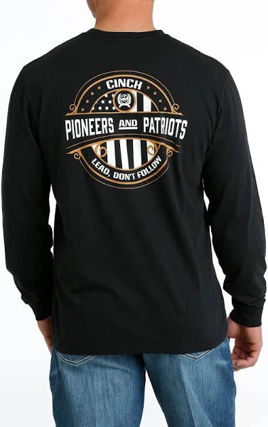 Cinch Men's Pioneer & Patriot Graphic T-Shirt