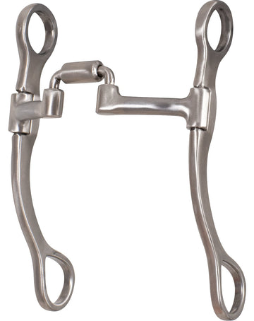 Classic Equine Low Port 7-1/2 Shank Stainless Steel Barrel Bit