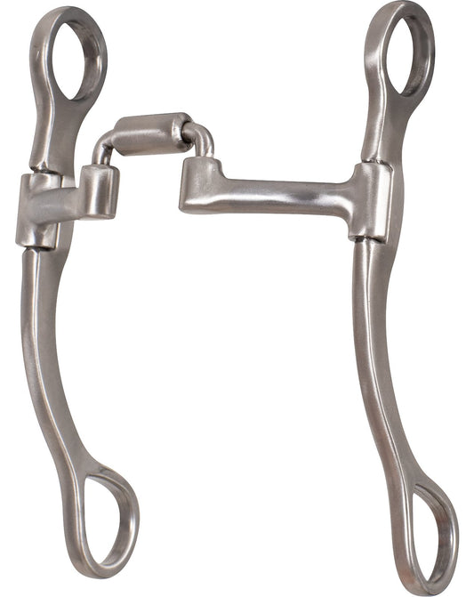 Classic Equine Low Port 7-1/2 Shank Stainless Steel Barrel Bit