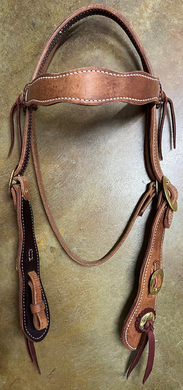 Berlin Custom Leather Old Timer Headstall H270