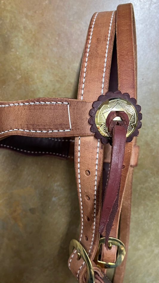 Berlin Custom Leather Old Timer Headstall H270