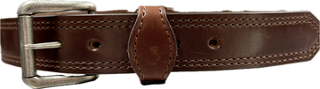 Heritage Leathers USA Men's Smooth Brown Belt