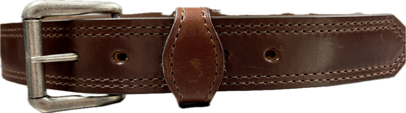 Heritage Leathers USA Men's Smooth Brown Belt