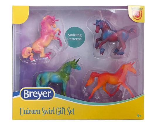 Breyer Unicorn Swirl Gift Set