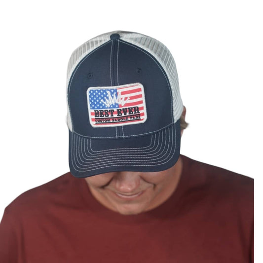 Best Ever Ride with the Best USA Trucker Ball Cap