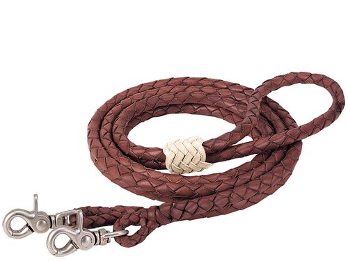 Weaver Round Braided Roper Reins