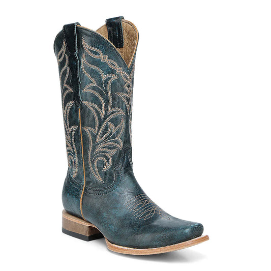 Circle G Women's Embroidered Square Toe Western Boot