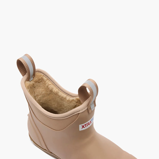 XTRATUF Women's Fleece Lined Ankle Deck Boot