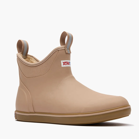 XTRATUF Women's Fleece Lined Ankle Deck Boot