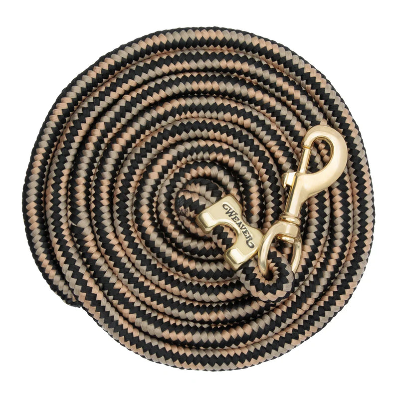 Weaver Poly Lead Rope w/Solid Brass 225 Snap