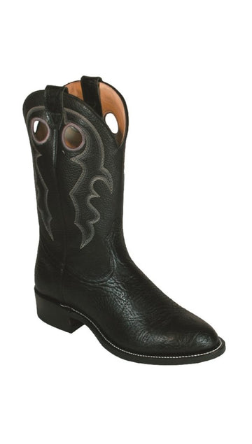 Boulet Men's Round Toe Black Boot