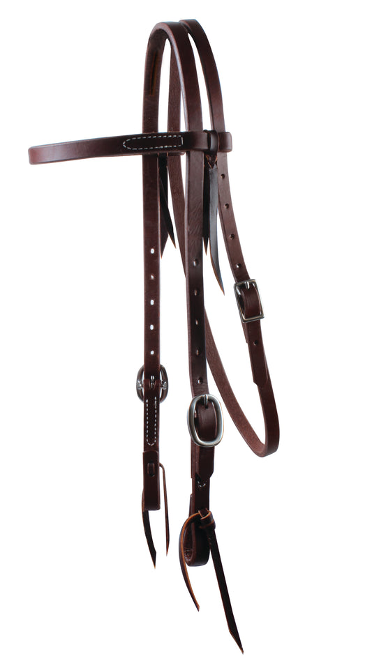 Professional's Choice Ranch Heavy Oiled 5/8" Browband Headstall