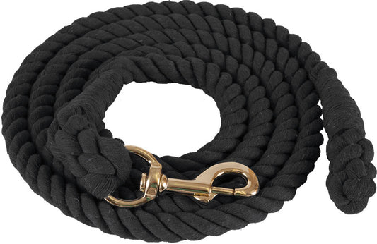 Cotton Lead Rope w/ Snap-3/4” X 10'