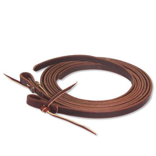 Professional’s Choice Ranch Heavy Oil Pineapple Knot Split Reins