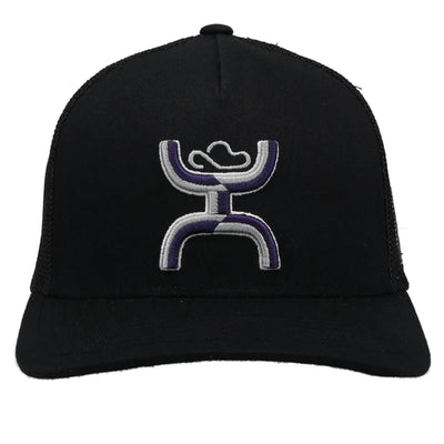 Hooey KSU Black Flexfit w/Hooey Logo