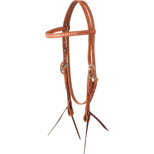 Martin Saddlery Rawhide Browband Headstall