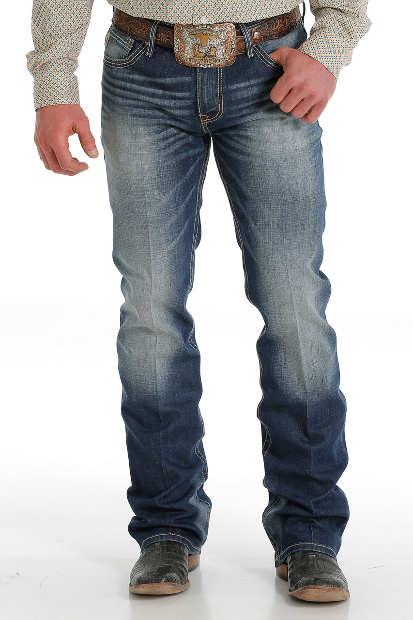 Cinch Men's Ian Slim Fit Bootcut Jeans – R Bar B