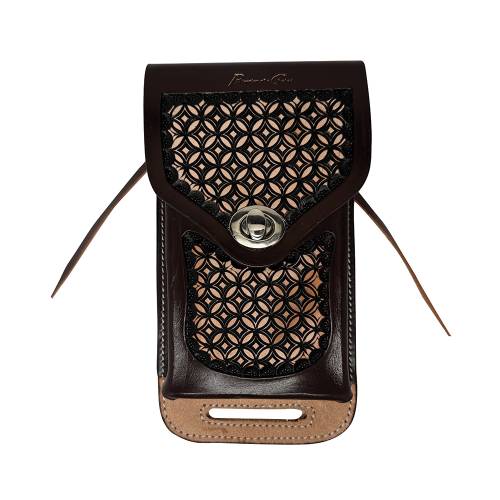 Professional's Choice Chocolate Confection Leather Cell Phone Case