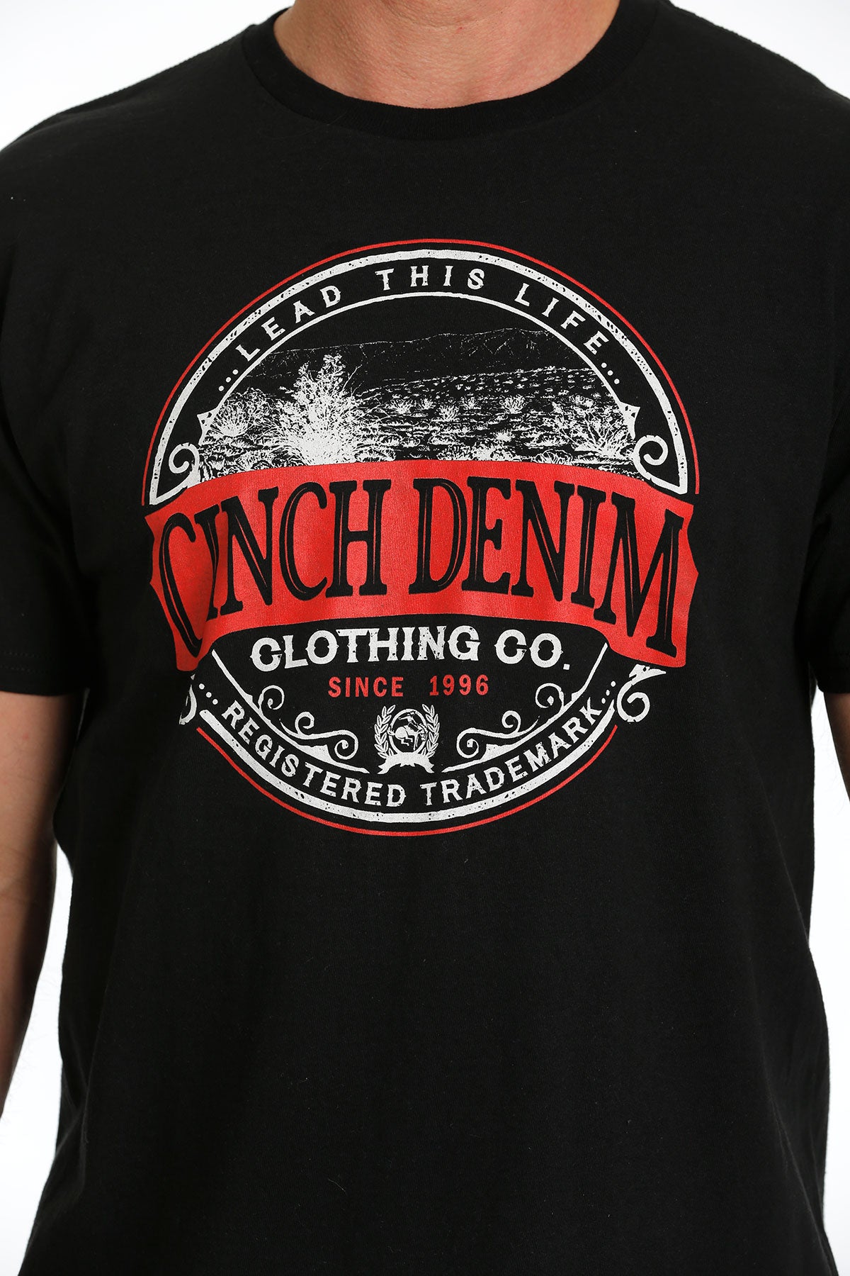 Cinch Men's "Lead This Life" Black T-Shirt