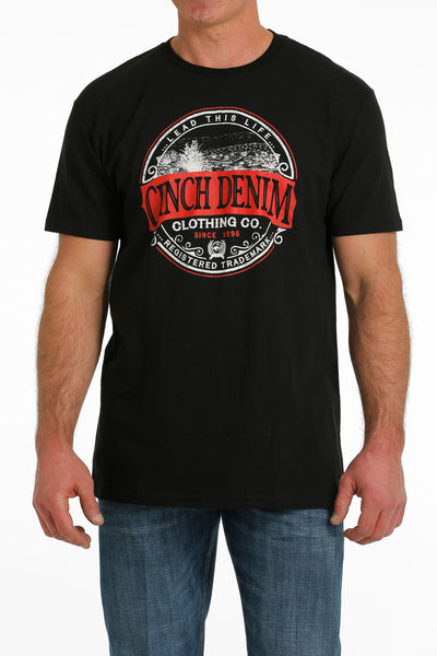 Cinch Men's "Lead This Life" Black T-Shirt