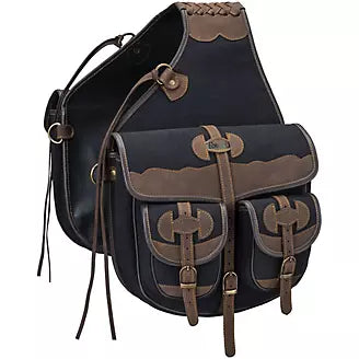 Tough1 Canvas Trail Bag w/Leather Accents