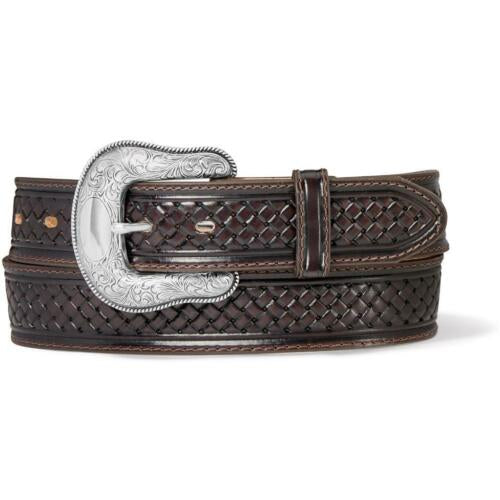 Justin Men's Colman Chocolate Belt