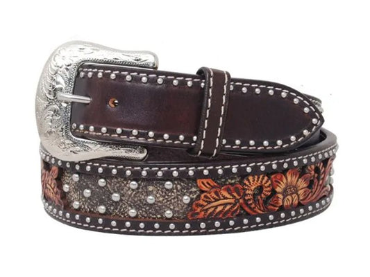 Circle Y Dark Flash Arizona Belt