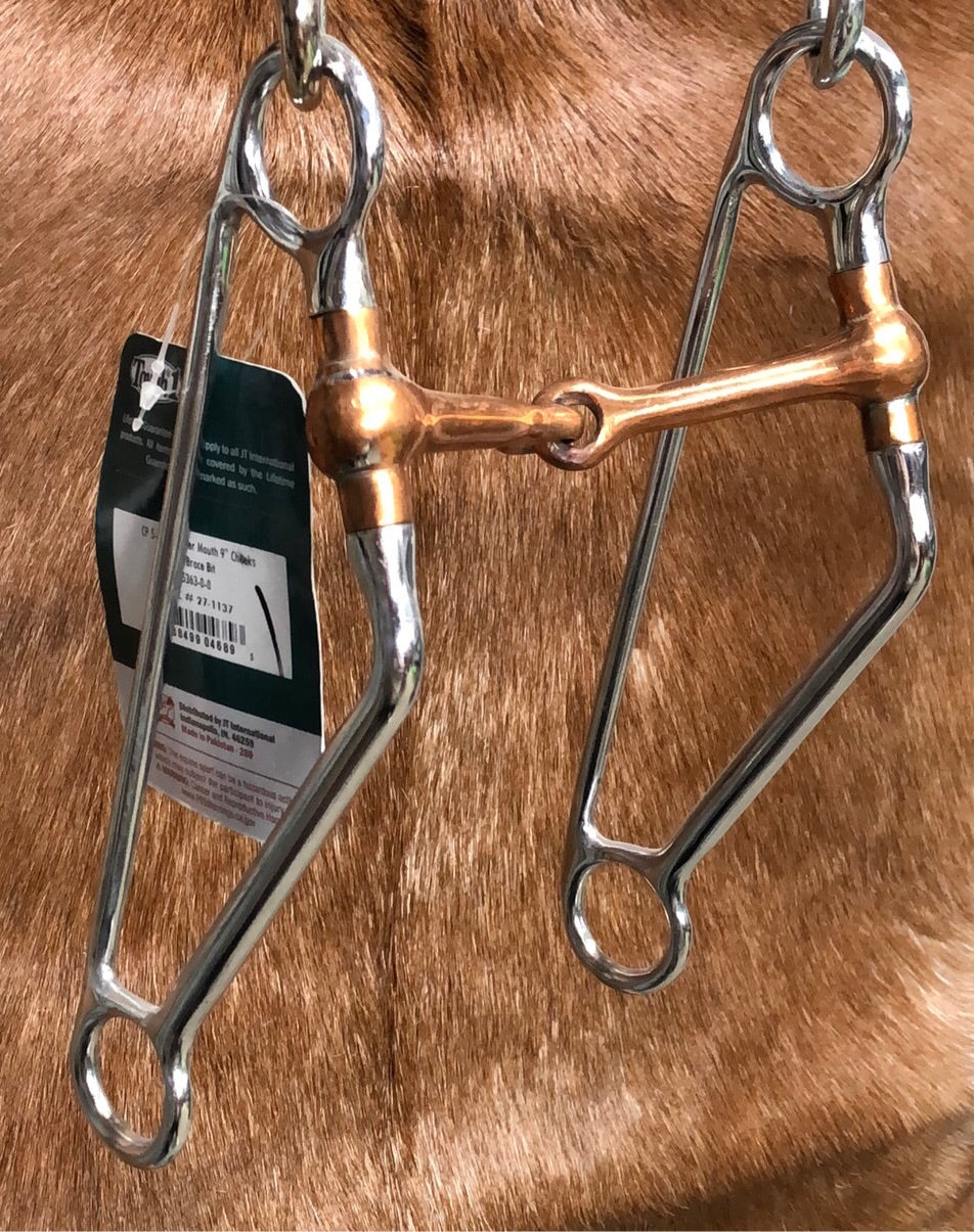Tough-1 Copper Mouth Snaffle 25363-0-0