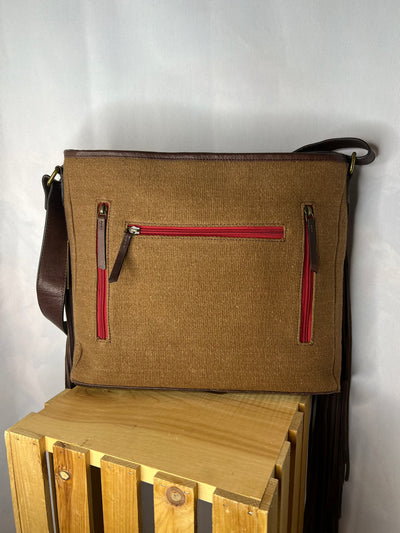 Ariat Sheriden Collection Brown Messenger Bag