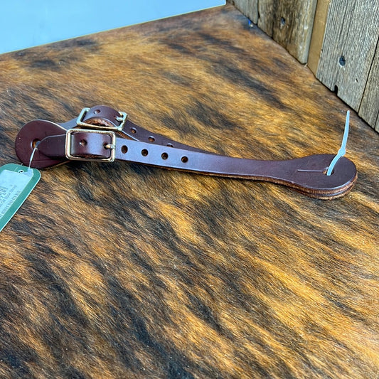 Berlin Custom Leather Economy Dark Oil Spur Strap