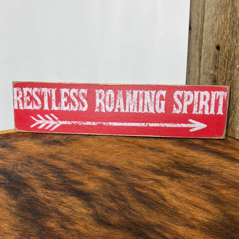 Junk Gypsy 3"x12" Wood Sign