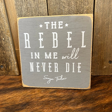 Junk Gypsy Wood 6"x6" Sign