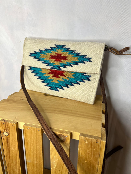 American Darling Southwest Saddle Blanket Crossbody Purse